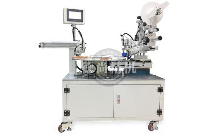 DS-673A全自動轉盤式貼膜機(機械手自動下料）