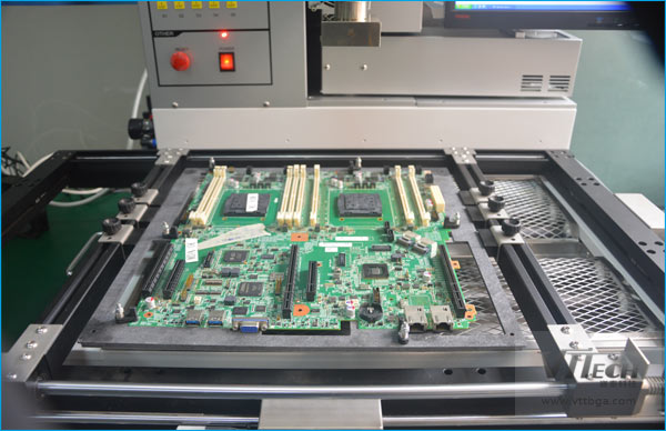 BGA返修臺(tái)降低PCBA板變形的原因